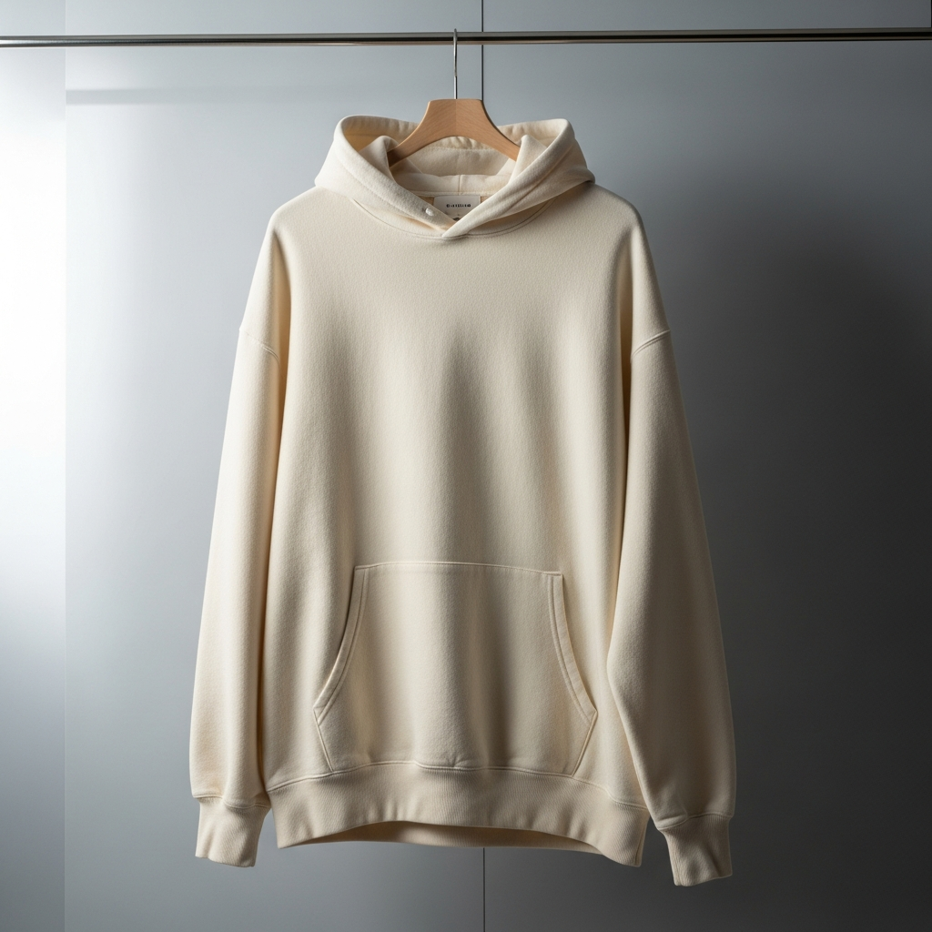 Oversized Hoodie in minimalist design